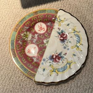 Seletti fine bone china plate.